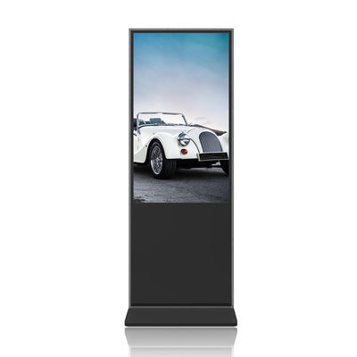 플로어 스탠딩 광고 방송 디스플레이 터치 스크린 패널 4k HD 현명한 스크린 키오스크
