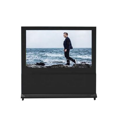 대중음식점을 위한 디지털 방식으로 지도된 Signage 1080P를 광고하는 옥외 수평한 Standee 유형
